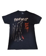 Friday The 13th Jason Lives, Mens Movie T-Shirt Black Sz Medium - $17.73 CAD