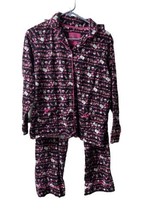 Disney Womens Minnie Mouse Size M Pajama Set Lounge Wear Button Top Pull... - £14.98 GBP