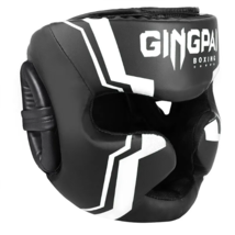 MMA Head Guard Kick Boxing Helmet Karate Muay Thai Training Size Adult M 52&quot;-57&quot; - £30.35 GBP