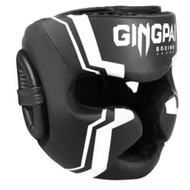 MMA Head Guard Kick Boxing Helmet Karate Muay Thai Training Size Adult M 52&quot;-57&quot; - £28.82 GBP