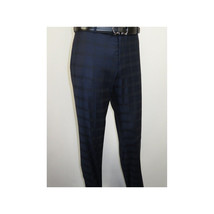 Men Suit BERLUSCONI Turkey 100% Italian Wool Super 180's 3pc Vested #Ber24 Navy image 11