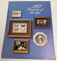 1977 Treasury of Stamps Collection Book United States Postal Service USPS - £25.65 GBP