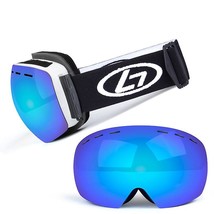 Snowboarding Goggles Ski Double Glasses Anti Fog Wind Proof Protect Glasses - £22.21 GBP