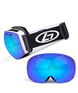 Snowboarding Goggles Ski Double Glasses Anti Fog Wind Proof Protect Glasses - £22.08 GBP