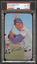 1971 Topps Super Ron Santo #35 PSA 8 P1368 - £73.24 GBP