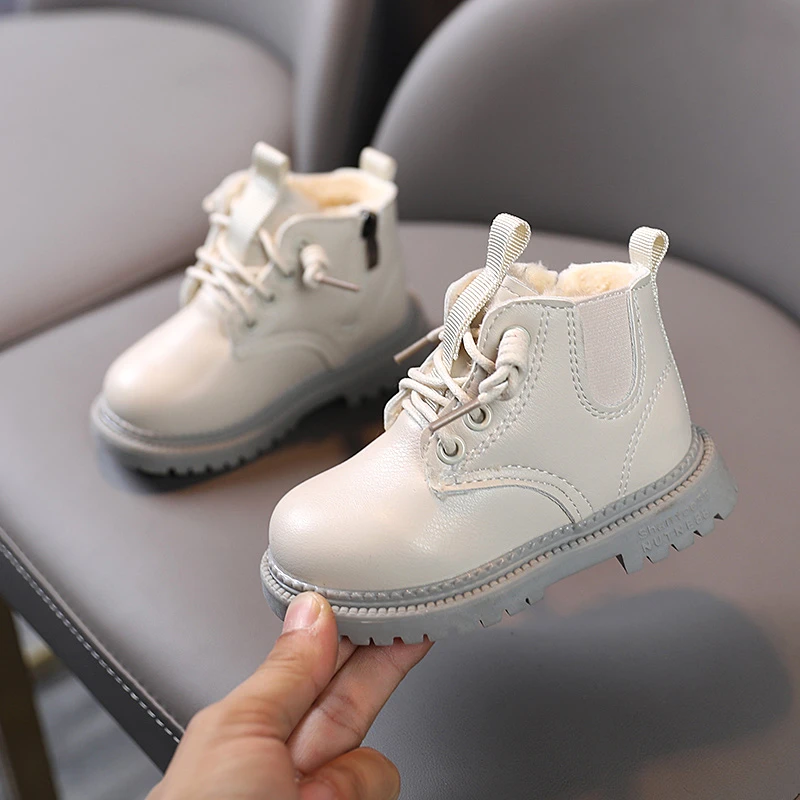 2024 Winter Autumn Children Boots Waterproof Baby Fashion Sneaker Kids Snow Boot - £151.66 GBP