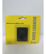 8MB Megabyte Memory Card Data Sony PlayStation 2 PS2 Slim Game Console. ... - $147.42 MXN