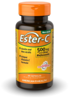 American Health, Ester C 500 with Citrus Bioflavonoids 60 Veg Capsules - £13.40 GBP