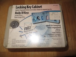 Hillman Locking Key Cabinet - Hold up to 10 Keys - £7.64 GBP