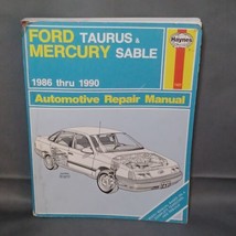 Haynes Auto Repair Manual Ford Taurus Mercury Sable 1986 thru 1990 #1421 - $15.88