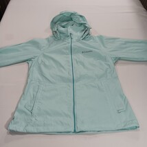 Columbia Sportswear XL0760 Women's M Green Full Zip Hoodie Lightweight Jacket image 12