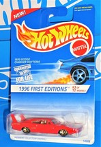 Hot Wheels 1996 First Editions #3 1970 Dodge Charger Daytona Red w/ Gold 7SPs - £5.43 GBP
