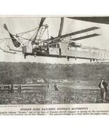 1914 Zeppelin Russia Spy Austrian Army Dirigible WW1 Print Antique Milit... - $951.78 MXN
