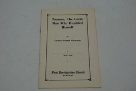 Clarence Macartney Sermon 1940&#39;s First Presbyterian Church Pittsburgh Na... - £18.49 GBP