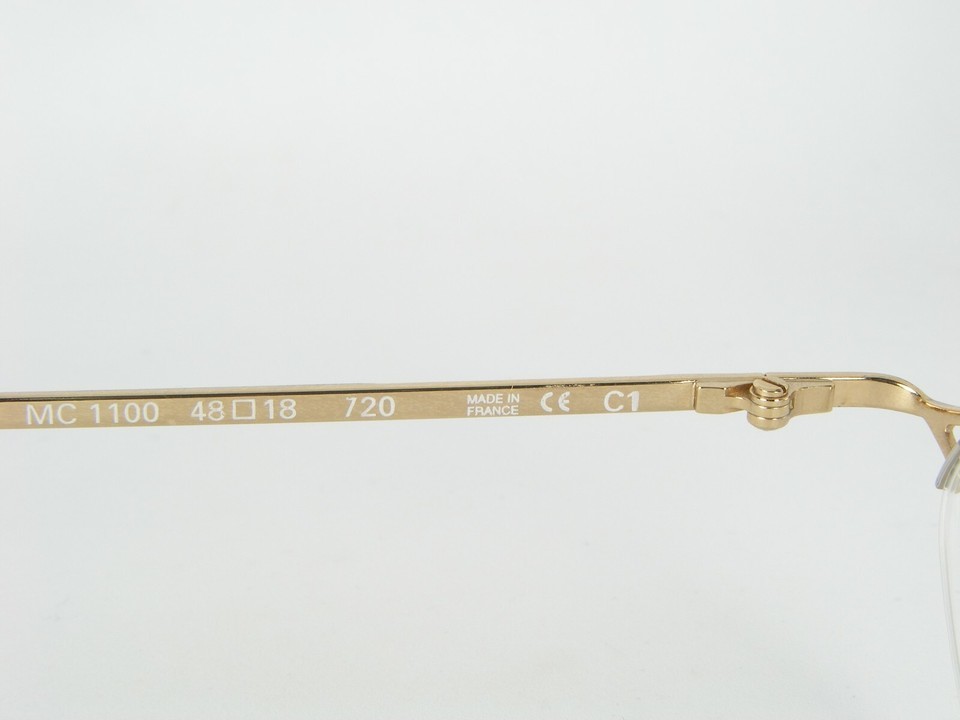 Marie Claire MC1100 20 GOLD /SILVER EYEGLASSES GLASSES FRAME 48-18-140mm France Item image 10