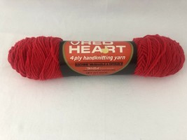 4 ounces Red Heart Knitting Wintuk 902 Jockey Red Dye Lot 178 7938 Acrylic - £9.72 GBP