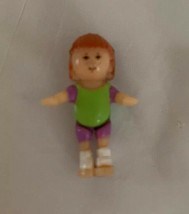 Vintage Polly Pocket 1995 Pop Up Clubhouse Summer Replacement Doll Popup Figure - $11.99