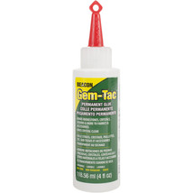 Gem-Tac Permanent Adhesive-4oz - £17.40 GBP