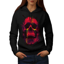 Wellcoda Liquid Metal Death Womens Hoodie, Biker Casual Hooded Sweatshirt - £29.06 GBP