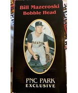 Bill Mazeroski Pittsburgh Pirates Bobblehead 2006 SGA HOF Gold Glove PNC... - $27.06 CAD