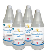 Isopropyl Alcohol 99% - 1 Gallon - Pack of 4 Quarts - $49.37 CAD