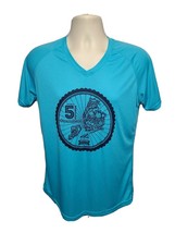 NYC Runs 5 Borough Challenge Womens Medium Blue Jersey - $371.66 MXN