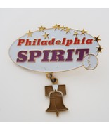 Philadelphia Spirit Fast Pitch Softball Enamel Over Metal Pin - $6.82 CAD