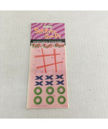  Vintage stickety doo da stickers tic tac doe Gibson greeting tic tac toe  - $27.03 CAD