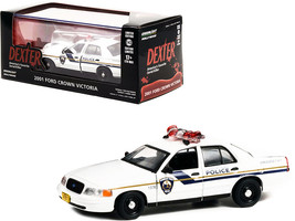 2001 Ford Crown Victoria Police Interceptor White &quot;Pembroke Pines Police&quot; &quot;Dexte - £22.18 GBP