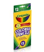 Crayola  Colored Pencils, 12-Count, Pack of 1, Bright Bold Assorted Colors - £4.62 GBP