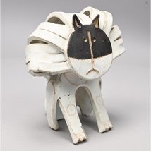 Seated Lion from Animali Fantastici series by Bruno Gambone, REPAIRED see photos - £955.93 GBP