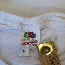 Fruit Of The Loom NBA Phoenix Suns Men’s White Basketball Cotton T-Shirt Size L image 5