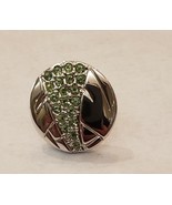 Swarovski  Crystal 2008 Event Green Crystal Bamboo Tie Tack Pin - $162.43 MXN