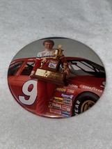 Vintage Bill Elliottt #9 Nascar Winston Cup Champion Button Pin - $11.02