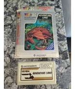 ADVENTURE LAND text Adventure Commodore VIC-20 game cartridge  VIC-1914 - £38.84 GBP