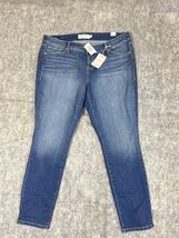Torrid Women&#39;s Skinny Jeans Plus Size 18 Blue Stretch Denim Mid-Rise - €23,99 EUR