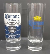 Set Of 2 Corona Beer 4&quot; Shot Glasses - £9.15 GBP