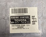 Engine ECM Electronic Control Module By Glove Box Fits 99 CAMRY 307090 - £51.34 GBP