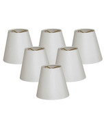 Royal Designs, Inc Hardback Empire White Chandelier Lamp Shade, Clip On - £12.56 GBP+