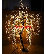 6.5ft Warm White LED Willow Tree Outdoor Christmas/Garden/Wedding/Home D... - $594.56 CAD