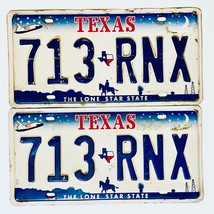  United States Texas Lone Star Passenger License Plate 713 RNX - £20.32 GBP