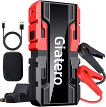 4000A Car Jump Starter,12V Battery Jumper Starter Portab (10.0L Gas/8.0L Diesel) - $34.64