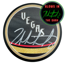 Zach Whitecloud Signed Vegas Golden Knights Retro Glow in the Dark Puck ... - £60.59 GBP