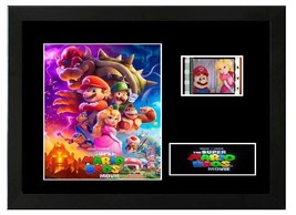 The Super Mario Bros. Movie Framed Film Cell Display New Stunning - £15.96 GBP