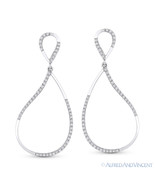 Authenticity Guarantee

0.28ct Round Cut Diamond Pave Dangling Tear-Drop... - $791.99