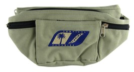 Vintage Florida Waist Fanny Pack 90s Belt Bag Clip Strap Pouch Tropical Paradise - £9.87 GBP