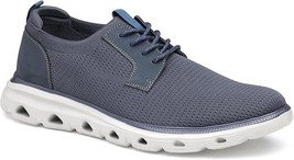 Johnston &amp; Murphy Men’s Jenkins Plain Toe Shoe, Navy Knit, 10 - $48.50