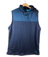 And1 Tank Top Size Large Mens Hoodie Basketball Blue Knit Athletic Wear - $27.80