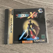 Sega Saturn SS Game Rockman X 4  Japan Import Mega Man - £31.41 GBP