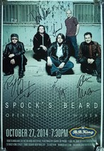 Signed by All 5      SPOCK&#39;s BEARD     11&quot;x 14&quot;  Poster w/COA - £62.24 GBP